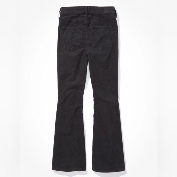 American Eagle Stretch Corduroy Super High-Waisted Flare Pant Size 2 - Picture 4 of 13